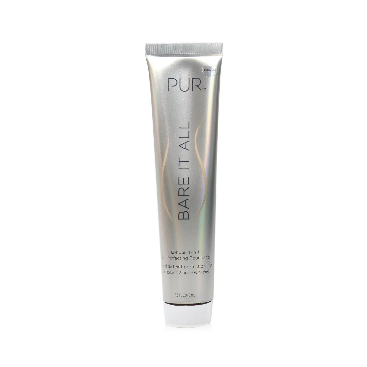 PUR (PurMinerals) Bare It All 12 Hour 4 in 1 Skin Perfecting Foundation - # Porcelain  45ml/1.5oz - Olabens