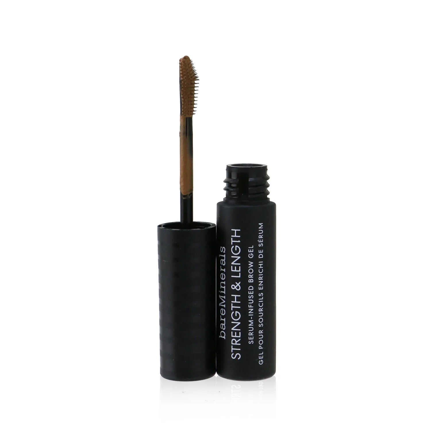 BareMinerals Strength & Length Serum Infused Brow Gel - # Chestnut  5ml/0.16oz - Olabens