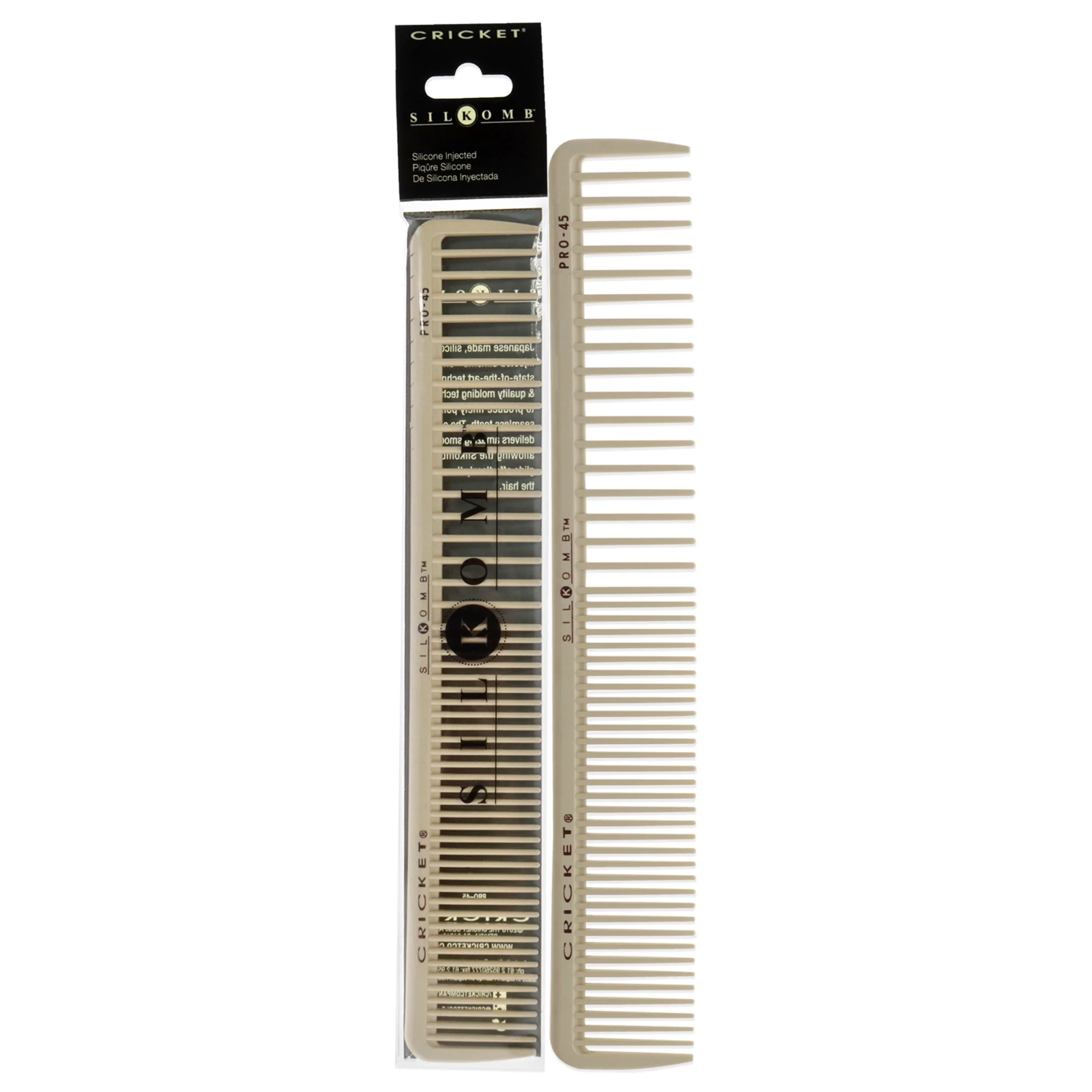 Silkomb All Purpose - Pro-45 by Cricket for Unisex - 1 Pc Comb - Olabens