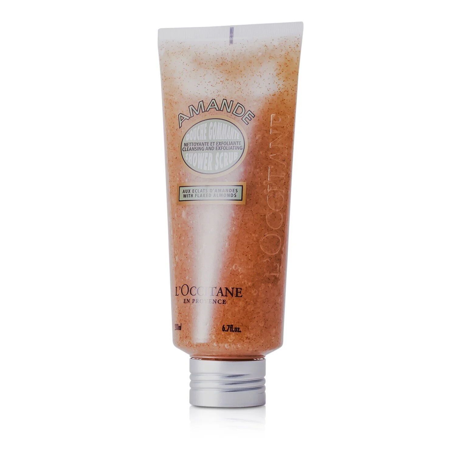 L'Occitane Almond Shower Scrub  200ml/6.7oz - Olabens