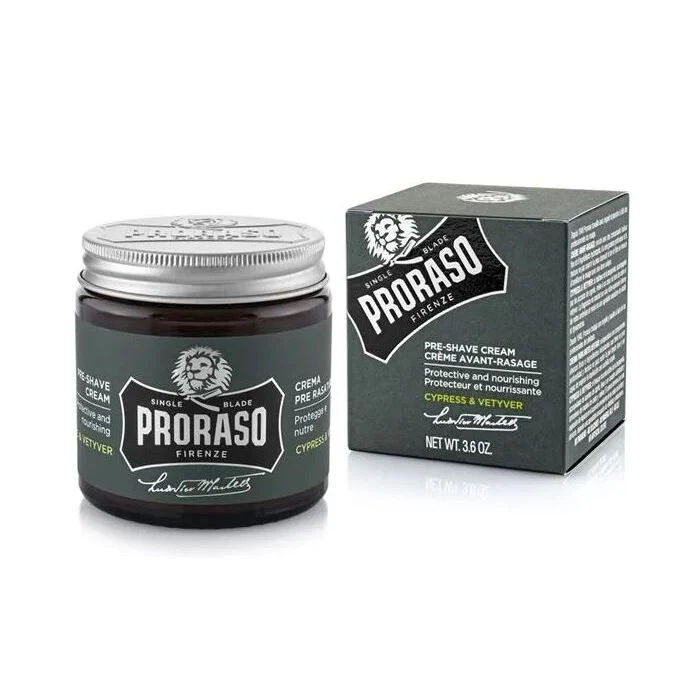 Proraso Pre Shave Cream Cypress & Vetyver 100ml - Olabens