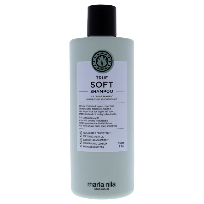 Maria Nila True Soft Shampoo by Maria Nila for Unisex - 11.8 oz Shampoo - Olabens