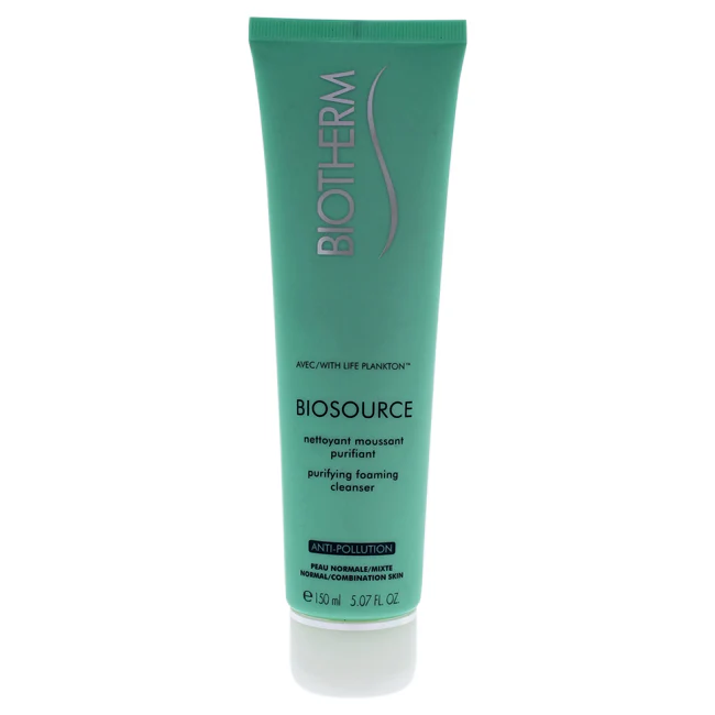 Biotherm Biosource Purifying Foaming Cleanser by Biotherm for Unisex - 5.07 oz Cleanser - Olabens