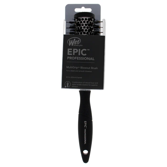 Wet Brush Pro Epic MultiGrip Blowout Brush - Small by Wet Brush for Unisex - 1.5 Inch Hair Brush - Olabens
