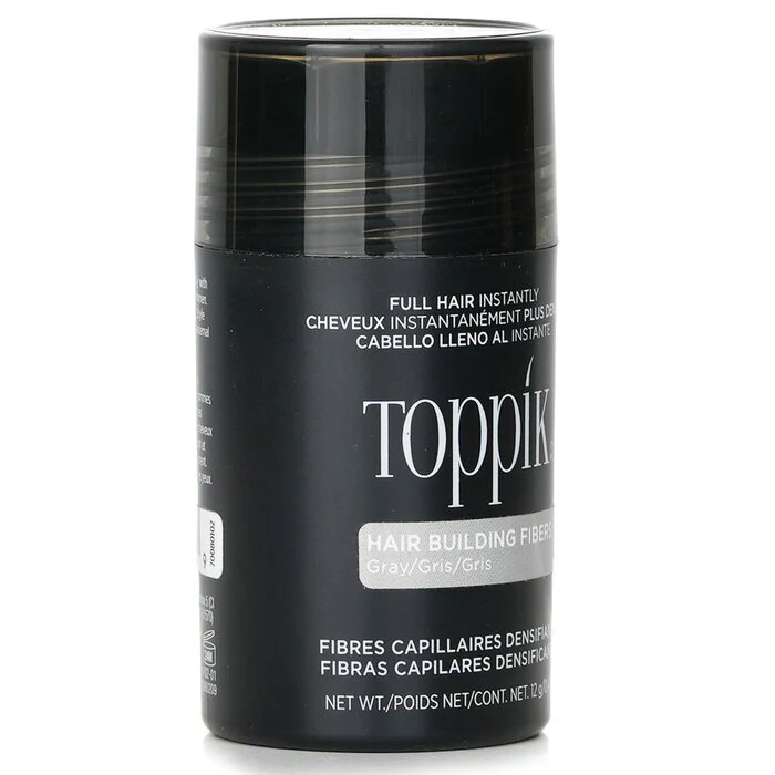 Toppik Hair Building Fibers - # Gray 12g/0.42oz - Olabens