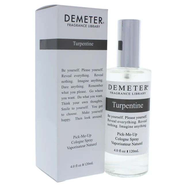 Demeter Turpentine by Demeter for Unisex - 4 oz Cologne Spray - Olabens