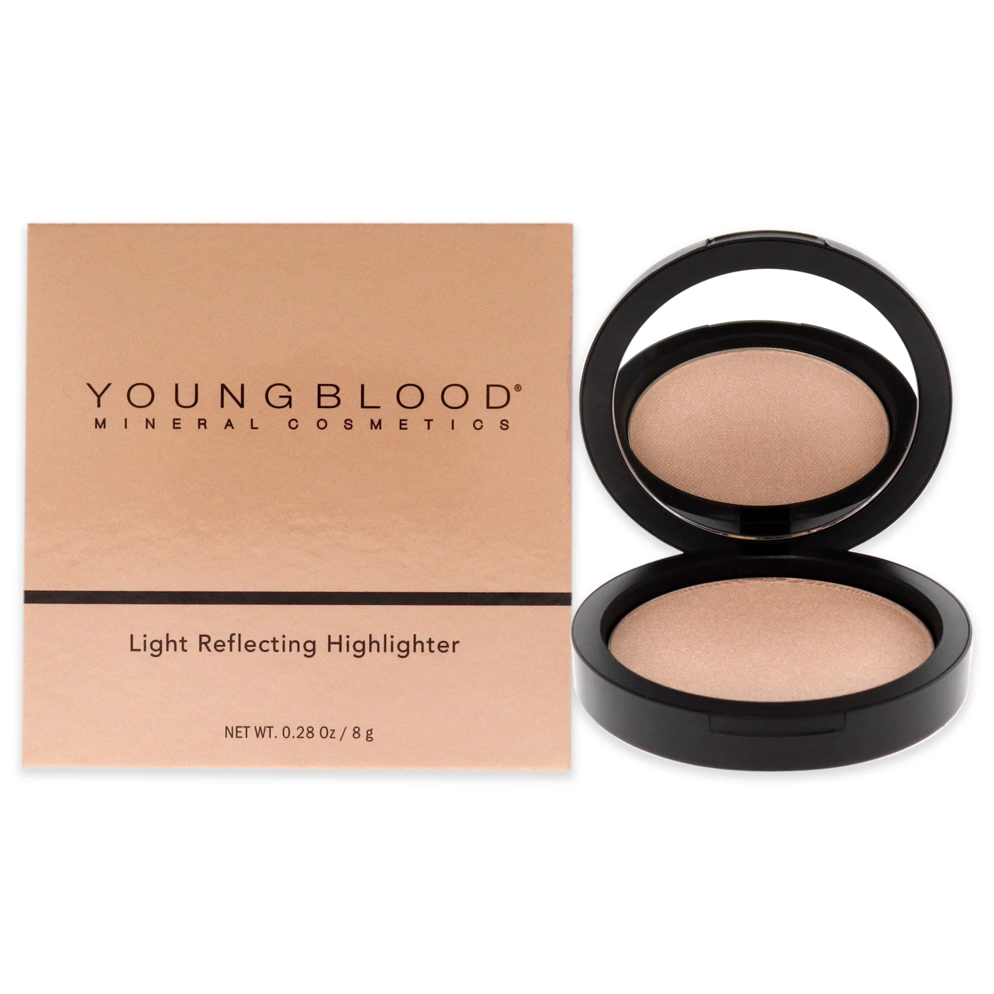 Light Reflecting Highlighter - Quartz by Youngblood for Women - 0.28 oz Highlighter - Olabens