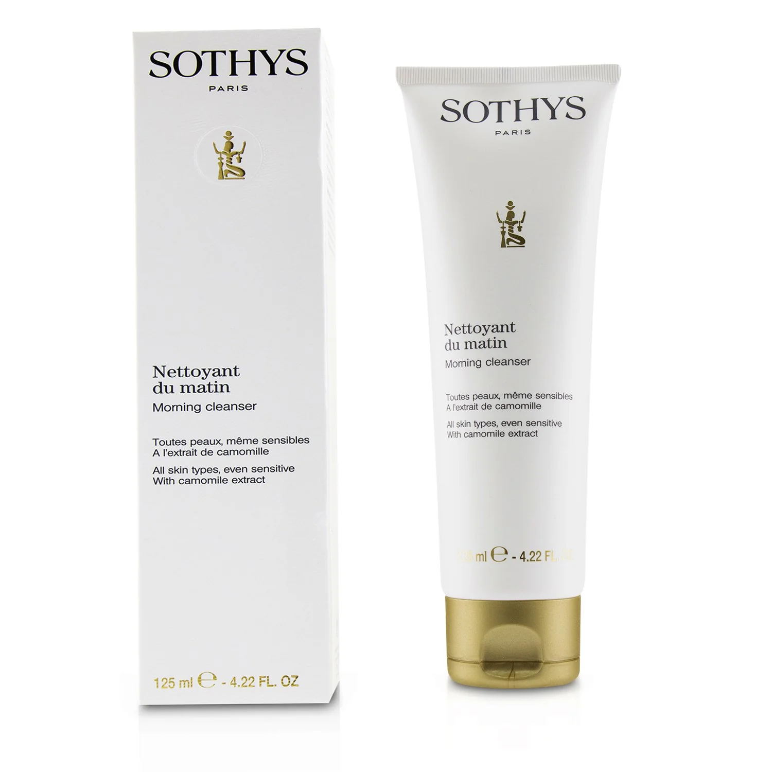 Sothys Morning Cleanser - For All Skin Types, Even Sensitive , With Camomile Extract  125ml/4.2oz - Olabens