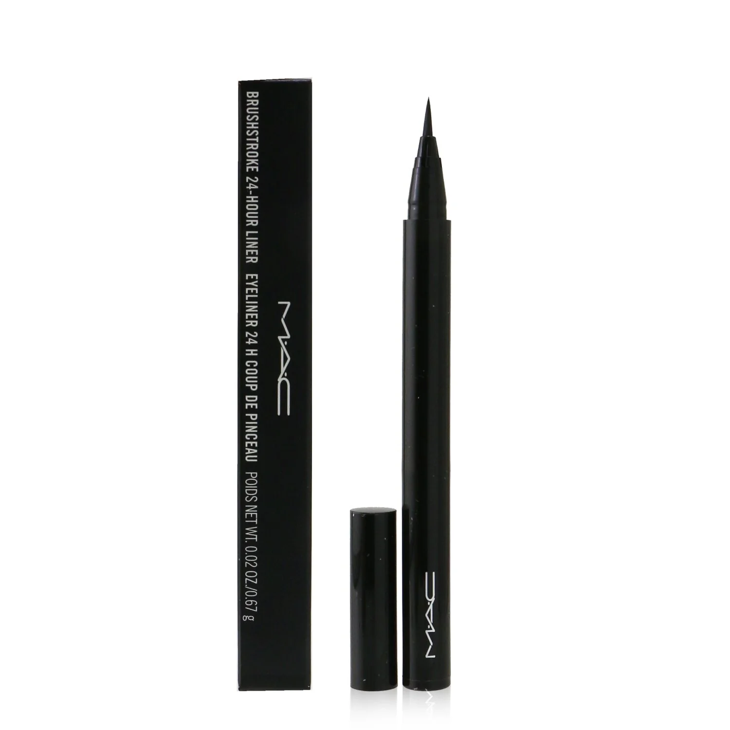 MAC Brushstroke 24 Hour Liner - # Brushblack  0.67g/0.02oz - Olabens