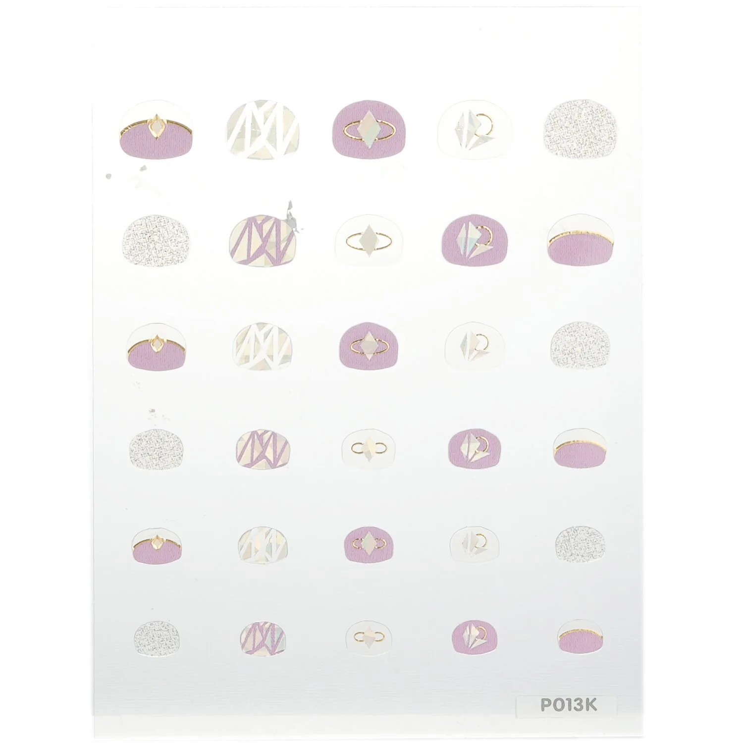 April Korea Princess Kids Nail Sticker - # P013K  1pack - Olabens