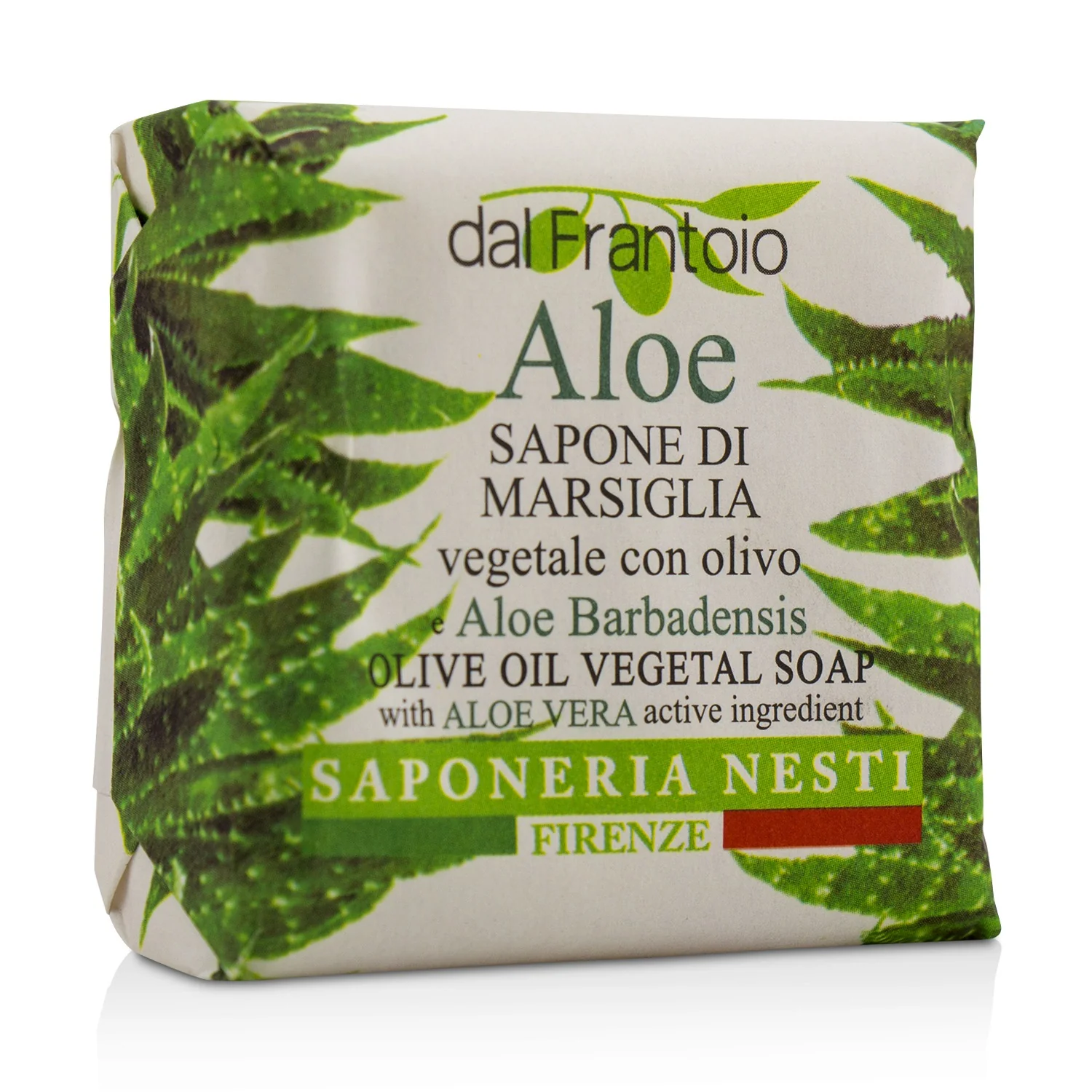 Nesti Dante Dal Frantoio Olive Oil Vegetal Soap - Aloe Vera  100g/3.5oz - Olabens