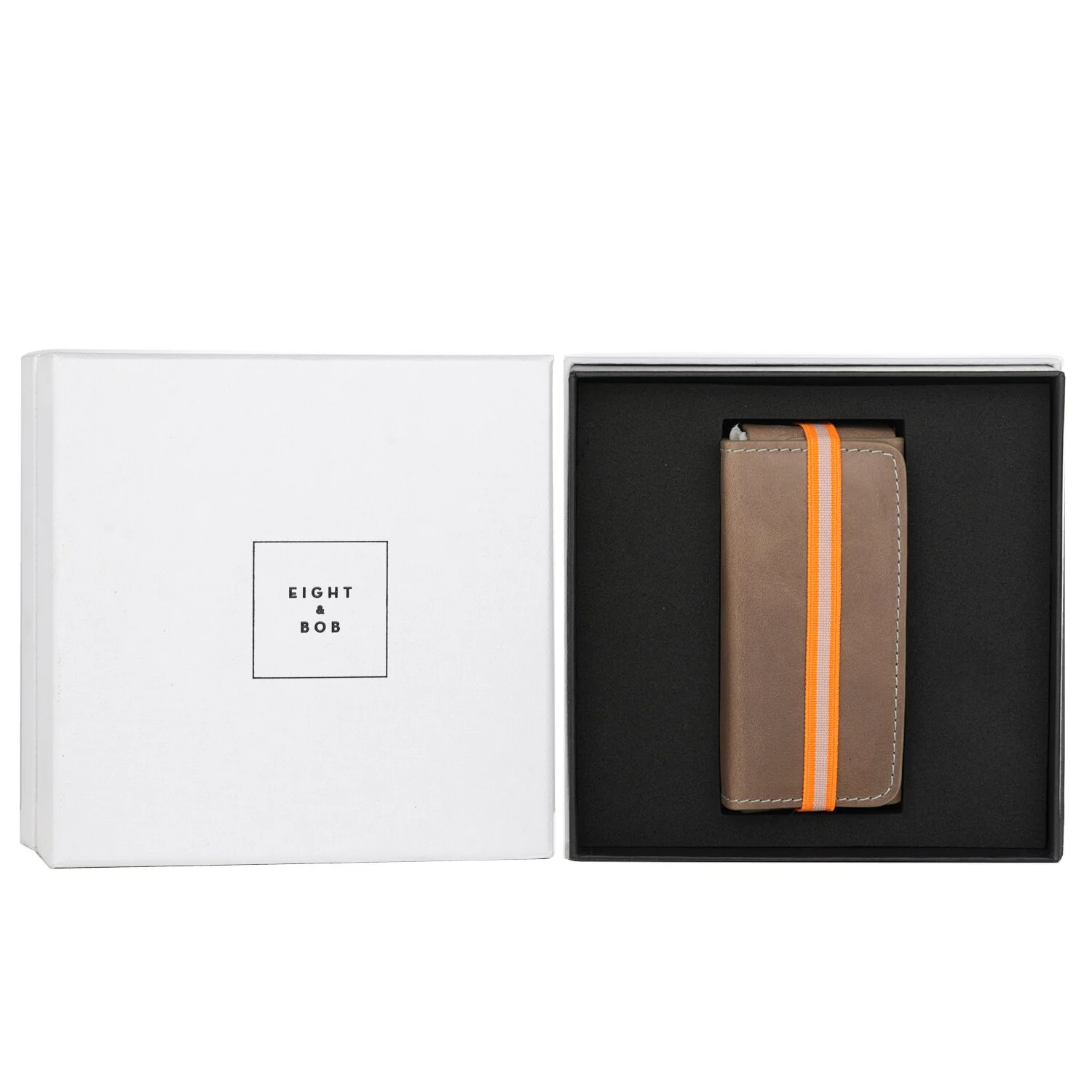 Eight & Bob Fragrance Leather Case - # Pearl Grey (For 30ml)  1pc - Olabens