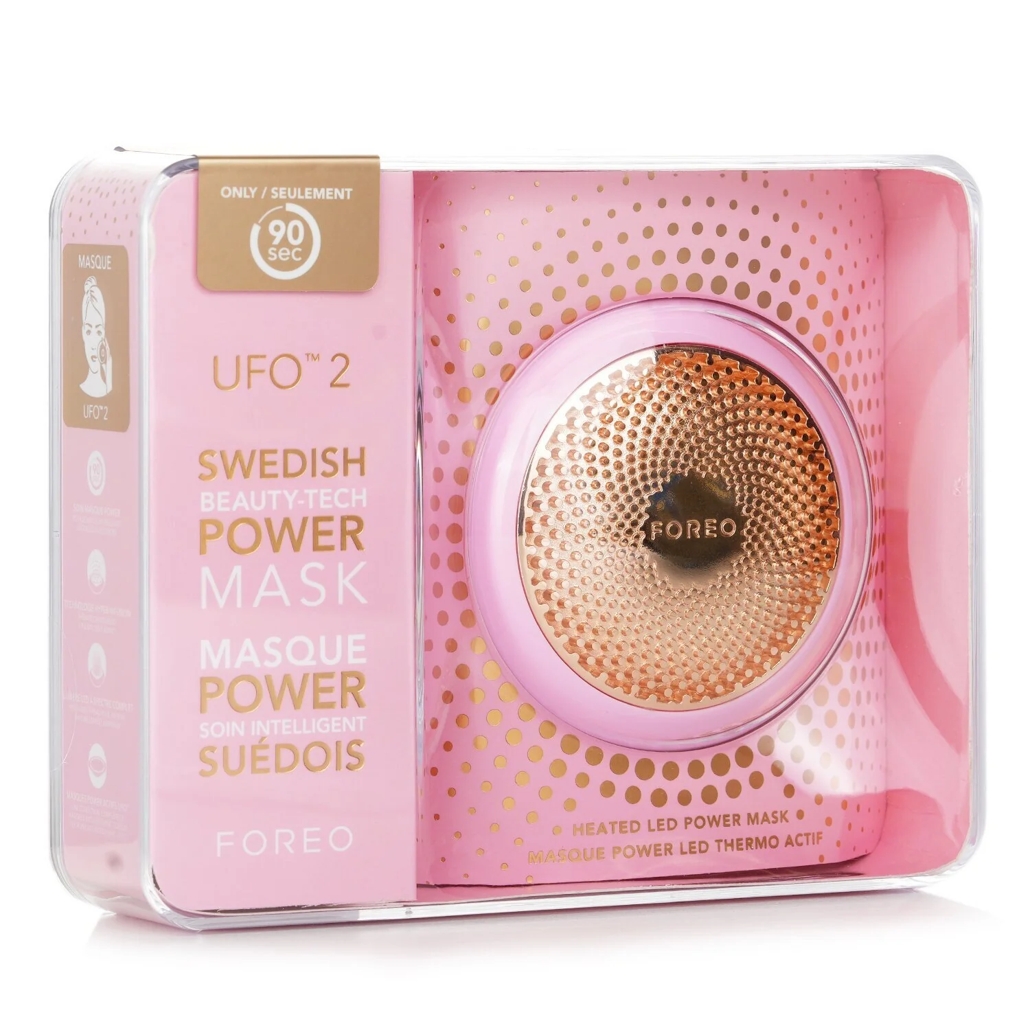 FOREO UFO 2 Smart Mask Treatment Device - # Pearl Pink  1pcs - Olabens