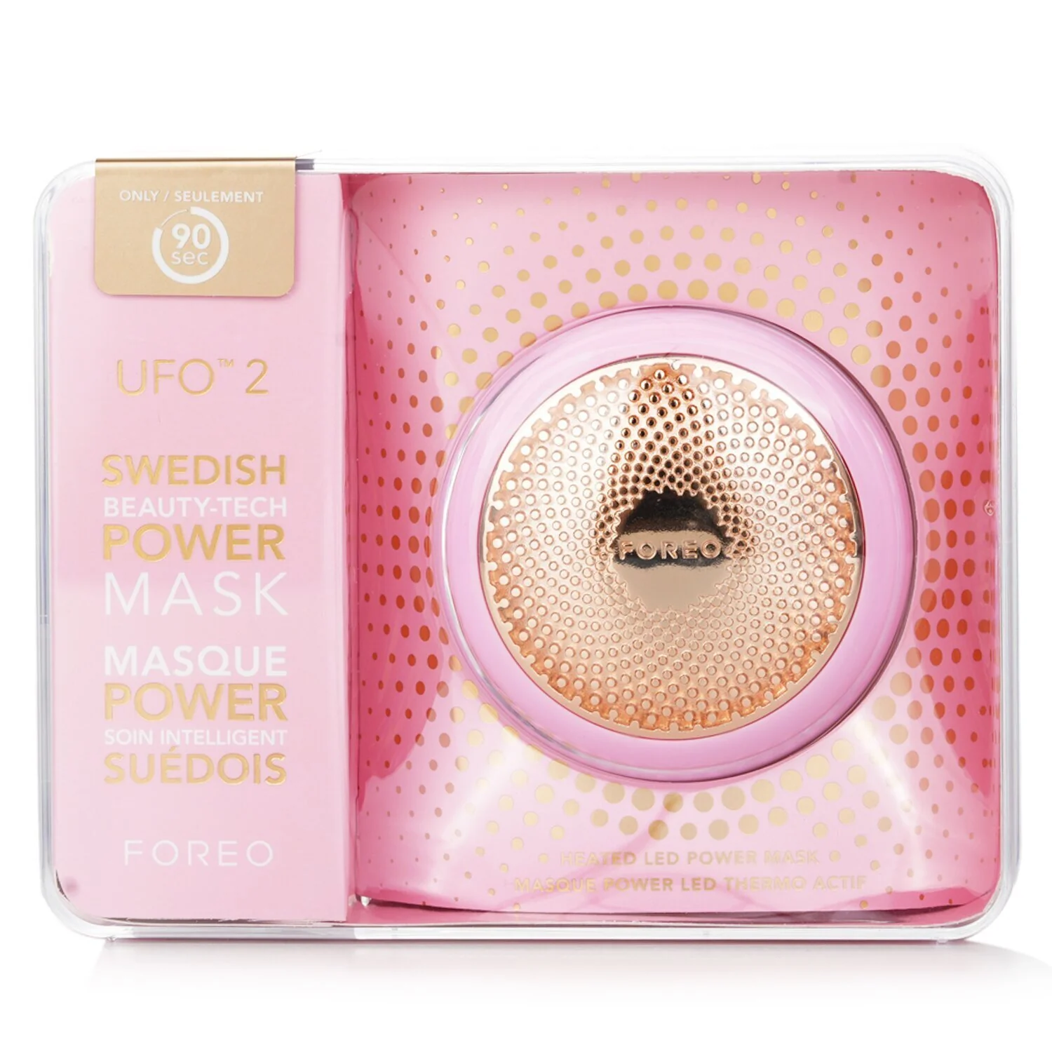 FOREO UFO 2 Smart Mask Treatment Device - # Pearl Pink  1pcs - Olabens