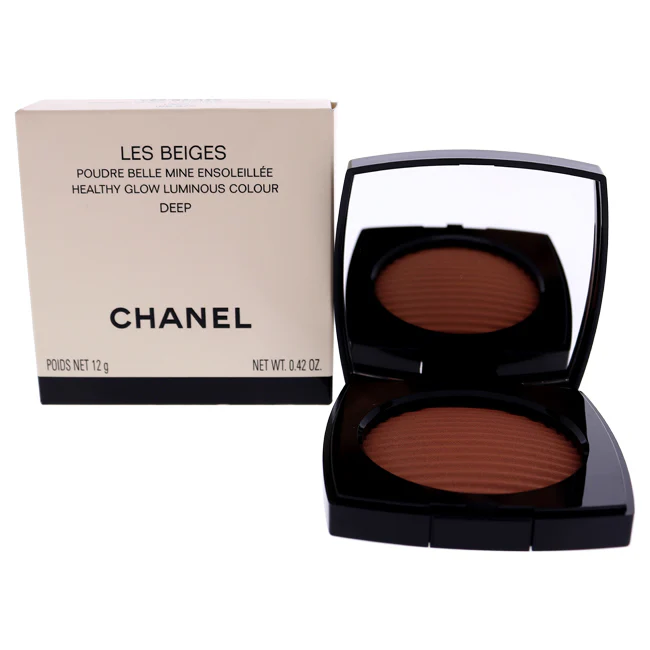 Chanel Les Beiges Healthy Glow Luminous Colour - Deep by Chanel for Women - 0.42 oz Bronzer - Olabens