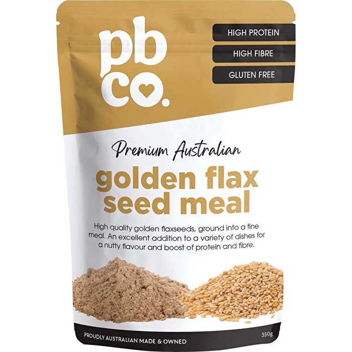 Pbco Golden Flax Seed Meal Premium Australian 350g - Olabens