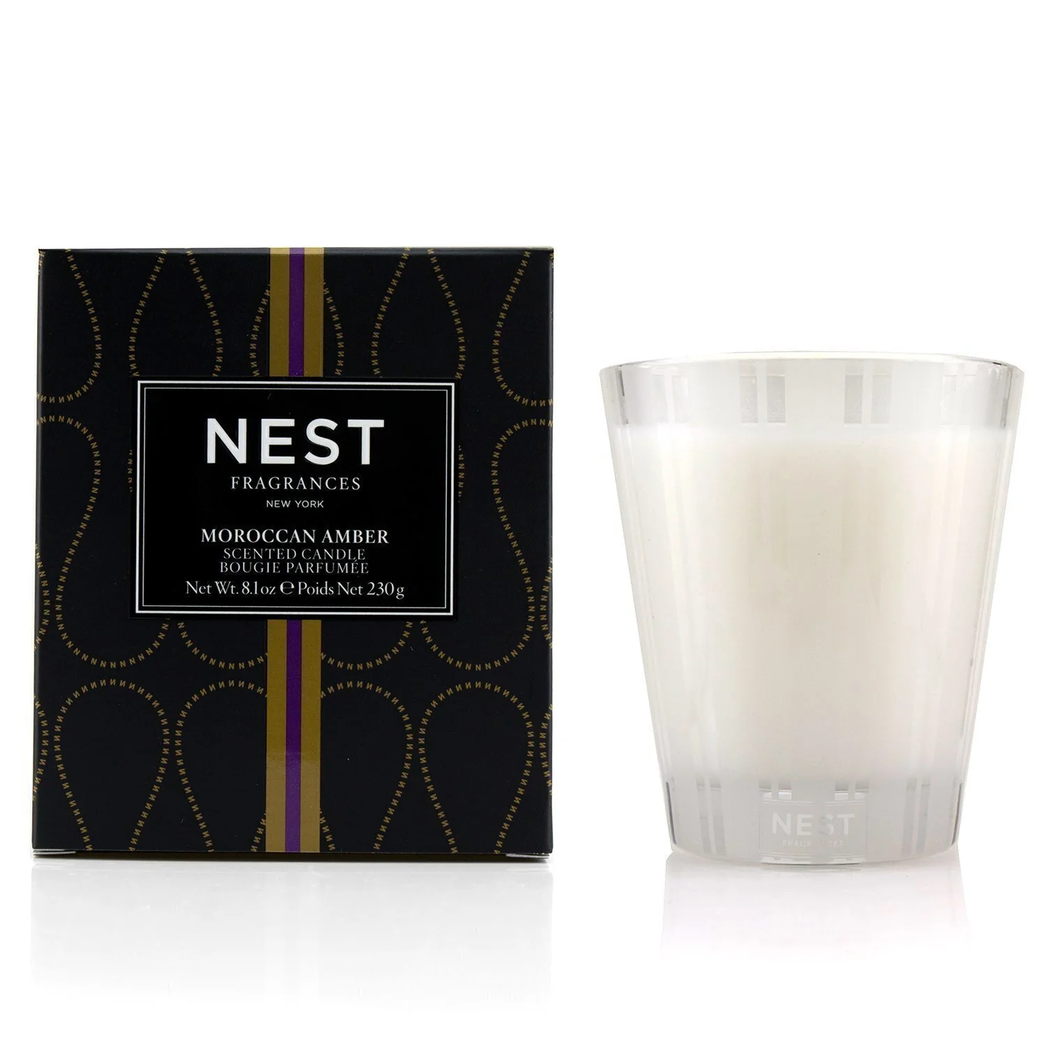 Nest Scented Candle - Moroccan Amber  57g/2oz - Olabens