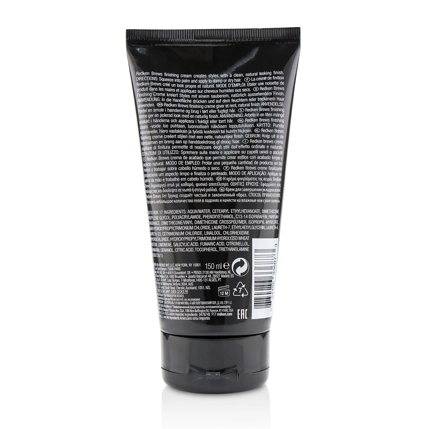 Redken Brews Get Groomed Finishing Cream (Mild Control / Natural Looking Finish)  150ml/5oz - Olabens