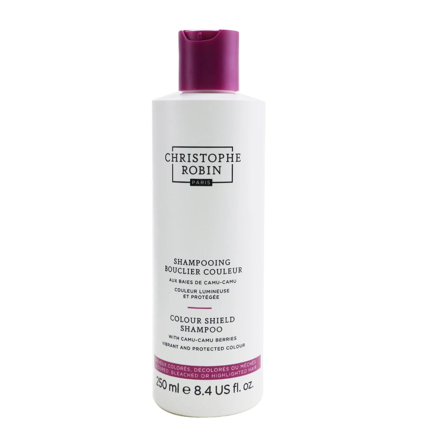 Christophe Robin Colour Shield Shampoo with Camu-Camu Berries - Colored, Bleached or Highlighted Hair  250ml/8.4oz - Olabens