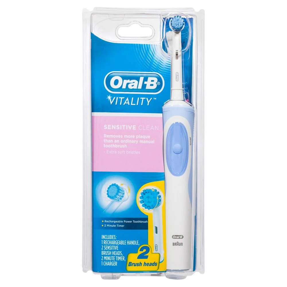 Oral B Power Brush + Refill Vitality Sensitive - Olabens