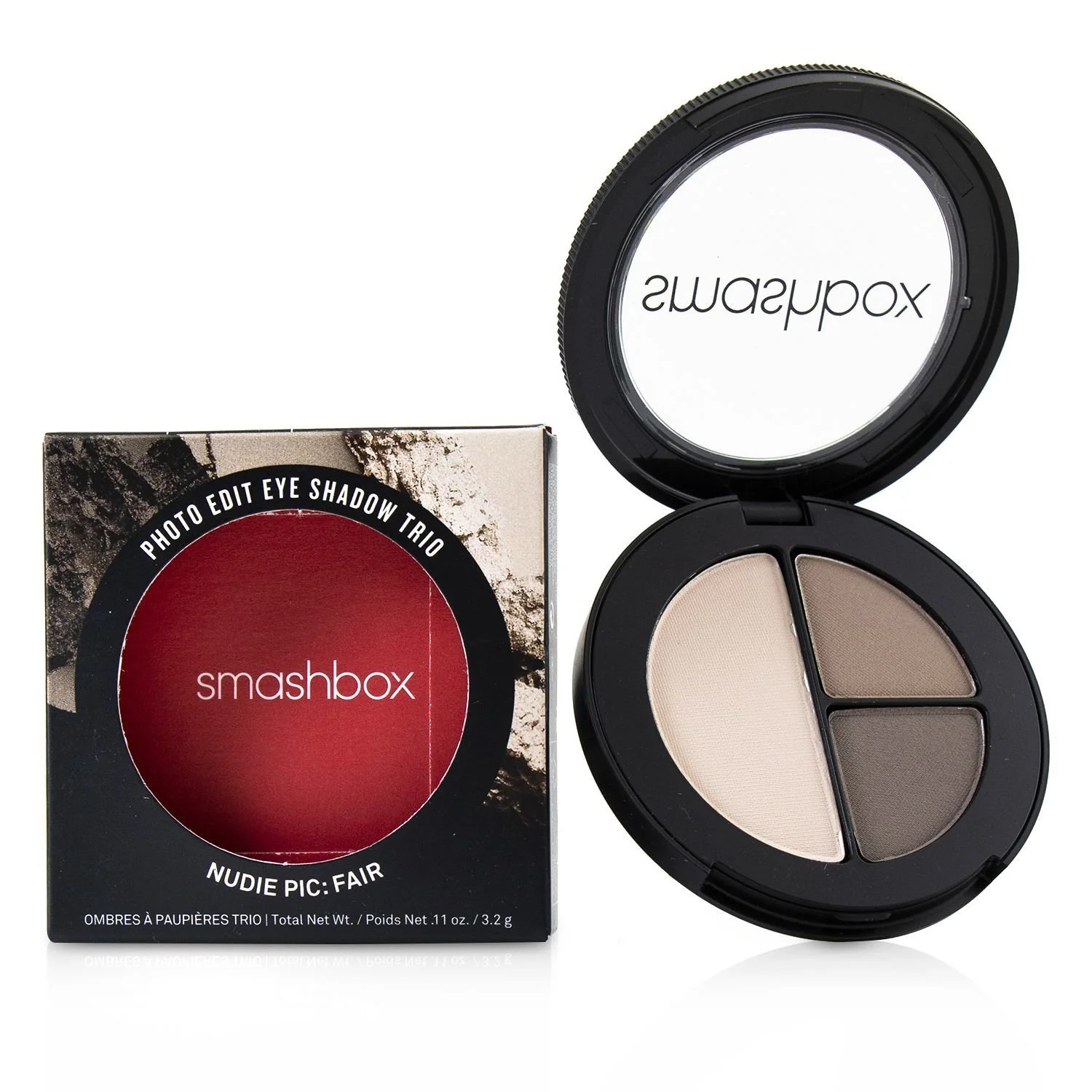 Smashbox Photo Edit Eye Shadow Trio - # Punked (Blackout, Punked, Rock Icon)  3.2g/0.11oz - Olabens
