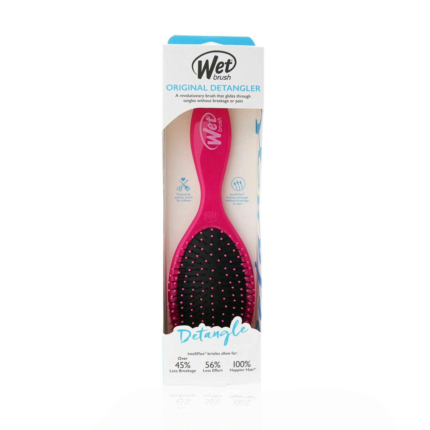 Wet Brush Original Detangler - # Pink  1pc - Olabens