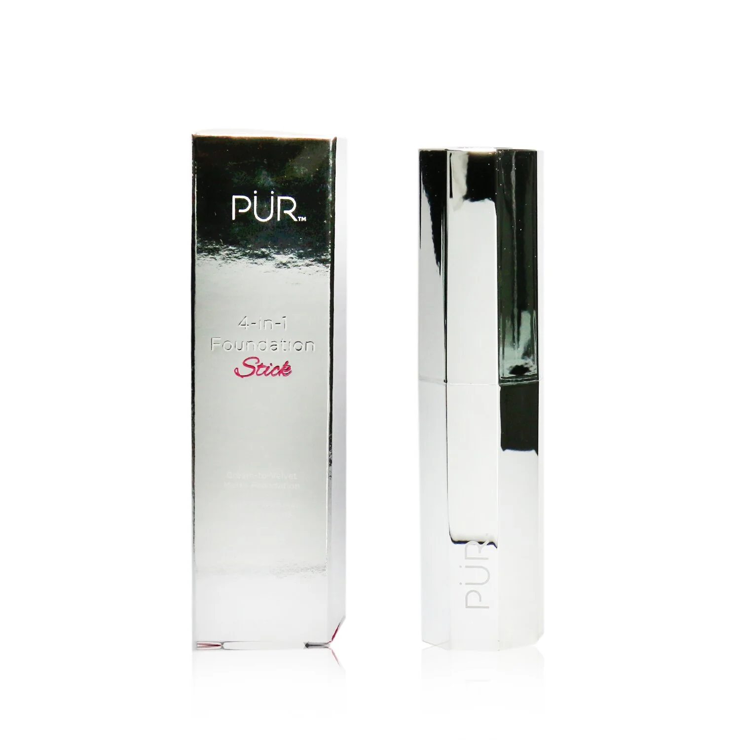 PUR (PurMinerals) 4 in 1 Foundation Stick (Cream To Velvet Matte Foundation) - # Porcelain  9g/0.3oz - Olabens