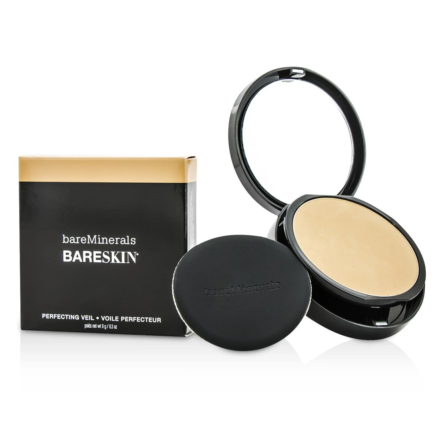 BareMinerals BareSkin Perfecting Veil - #Tan To Dark (Box Slightly Damaged)  9g/0.3oz - Olabens
