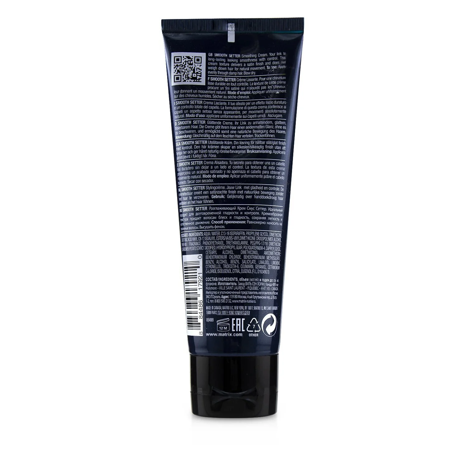Matrix Style Link Smooth Setter Smoothing Cream (Hold 1)  118ml/4oz - Olabens