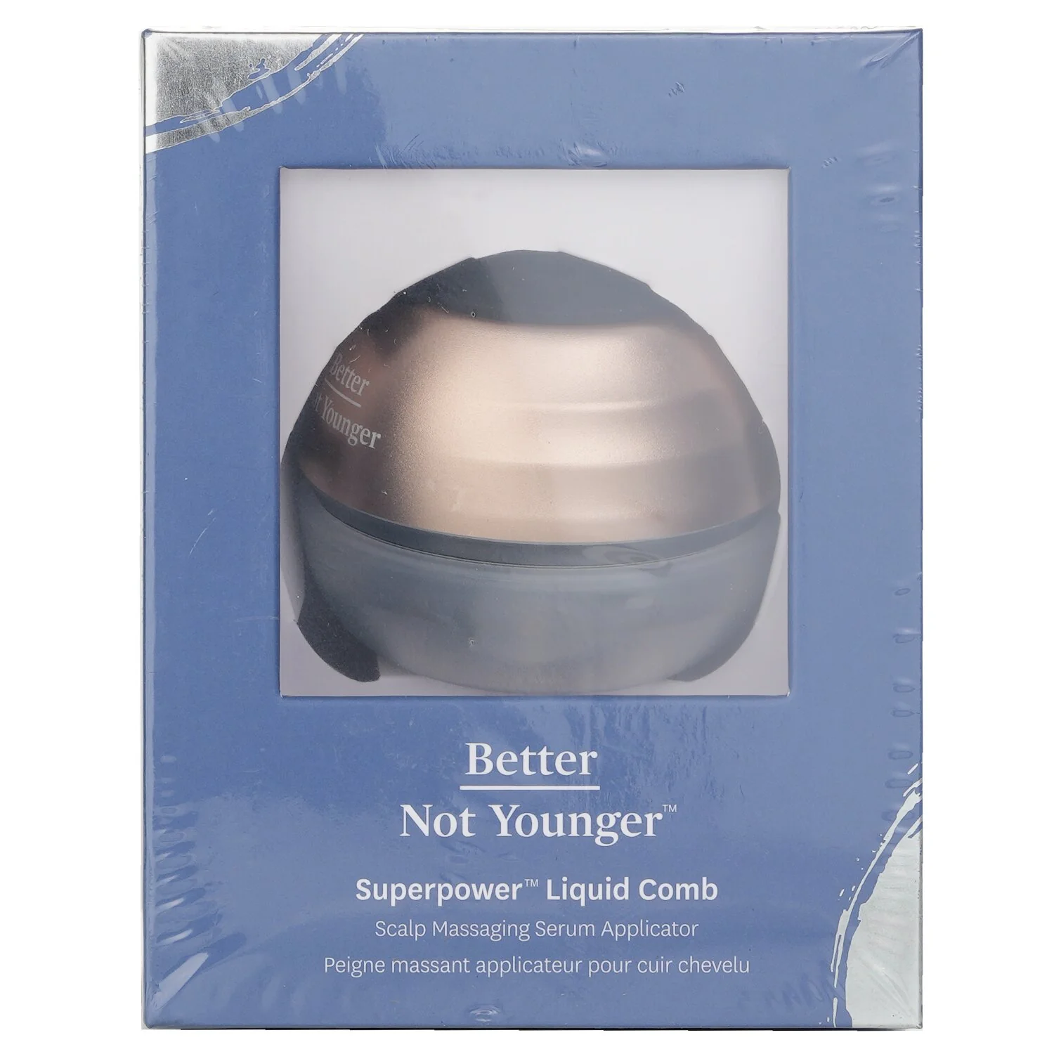 Better Not Younger Superpower Liquid Comb Scalp Massaging Serum Applicator  1pc - Olabens