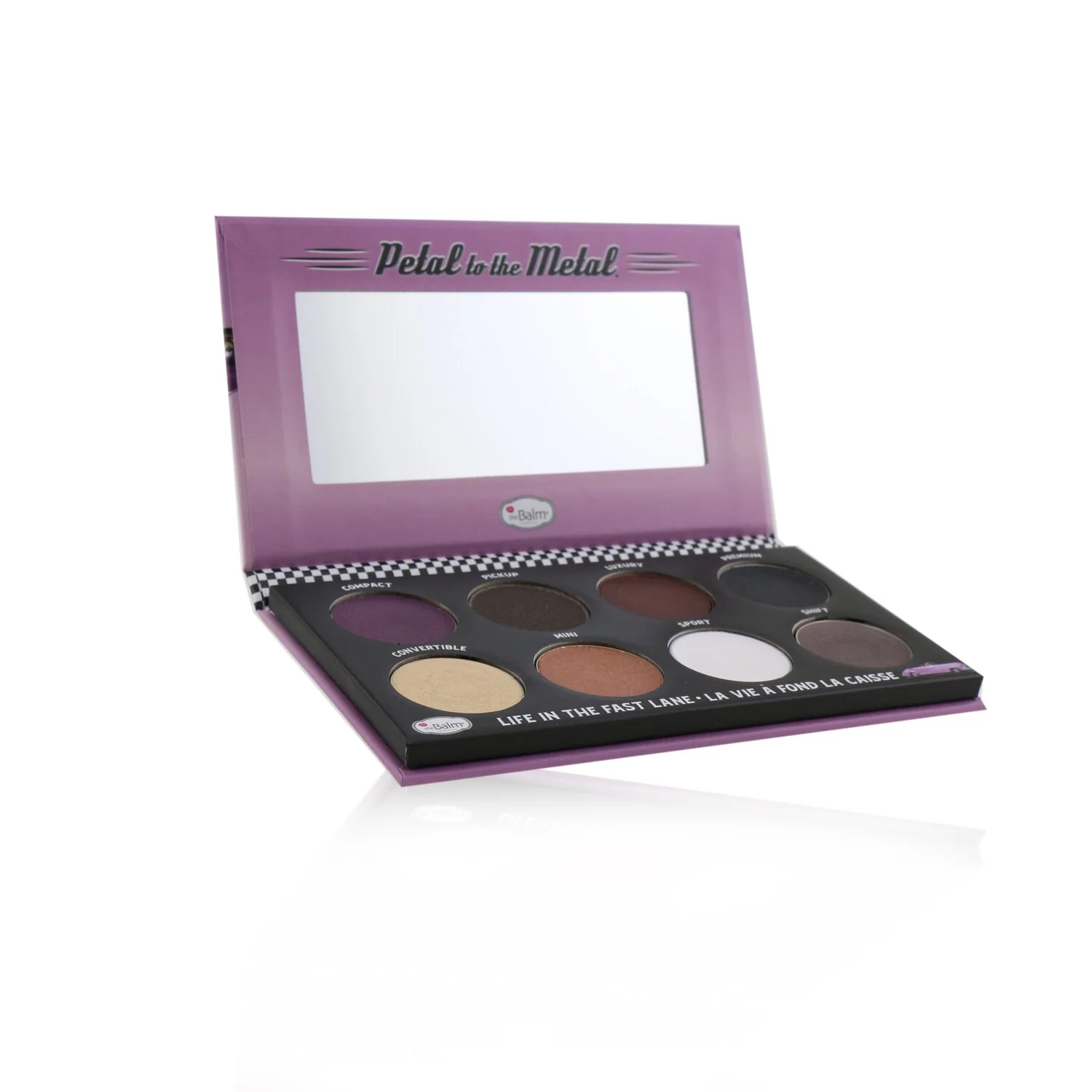 TheBalm Petal To The Metal Va Va Vroom Cream Eyeshadow Palette (8x Eyeshadow) - # Shift Into Overdrive  10.5g/0.37oz - Olabens