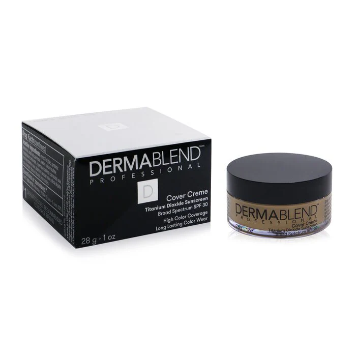 Dermablend Cover Creme Broad Spectrum SPF 30 (High Color Coverage) - Cashew Beige 28g/1oz - Olabens