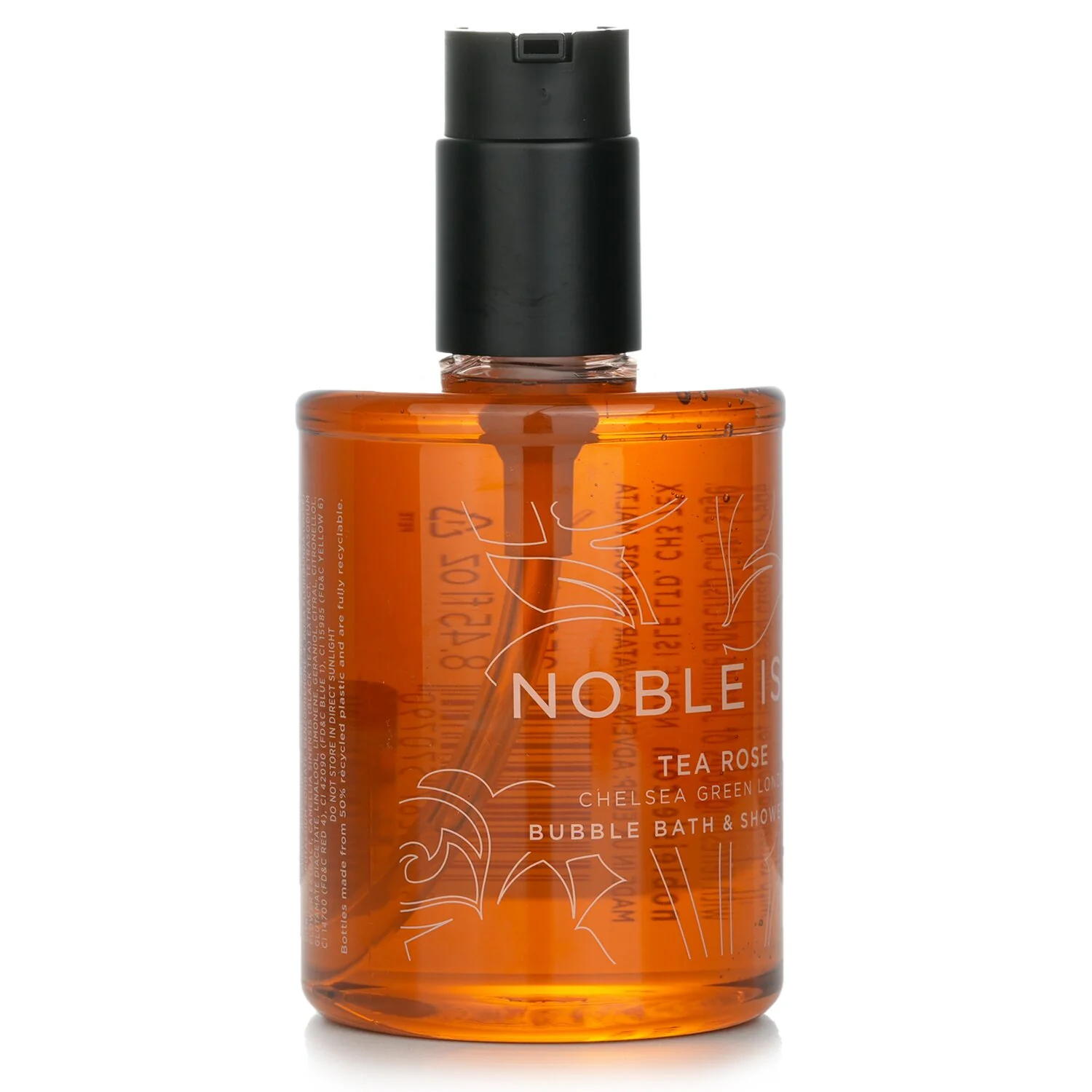 Noble Isle Tea Rose Bubble Bath & Shower Gel  250ml/8.45oz - Olabens