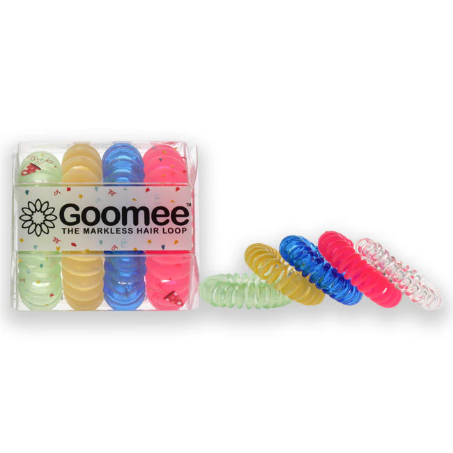 The Markless Hair Loop Set - Let Loose by Goomee for Women - 4 Pc Hair Tie - Olabens