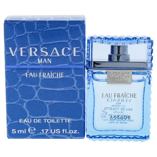 Versace Versace Man Eau Fraiche by Versace for Men - 5 ml EDT Splash (Mini) - Olabens