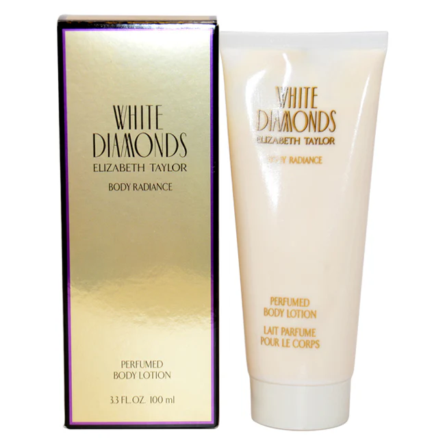 White Diamonds by Elizabeth Taylor for Women - 3.3 oz Body Lotion - Olabens