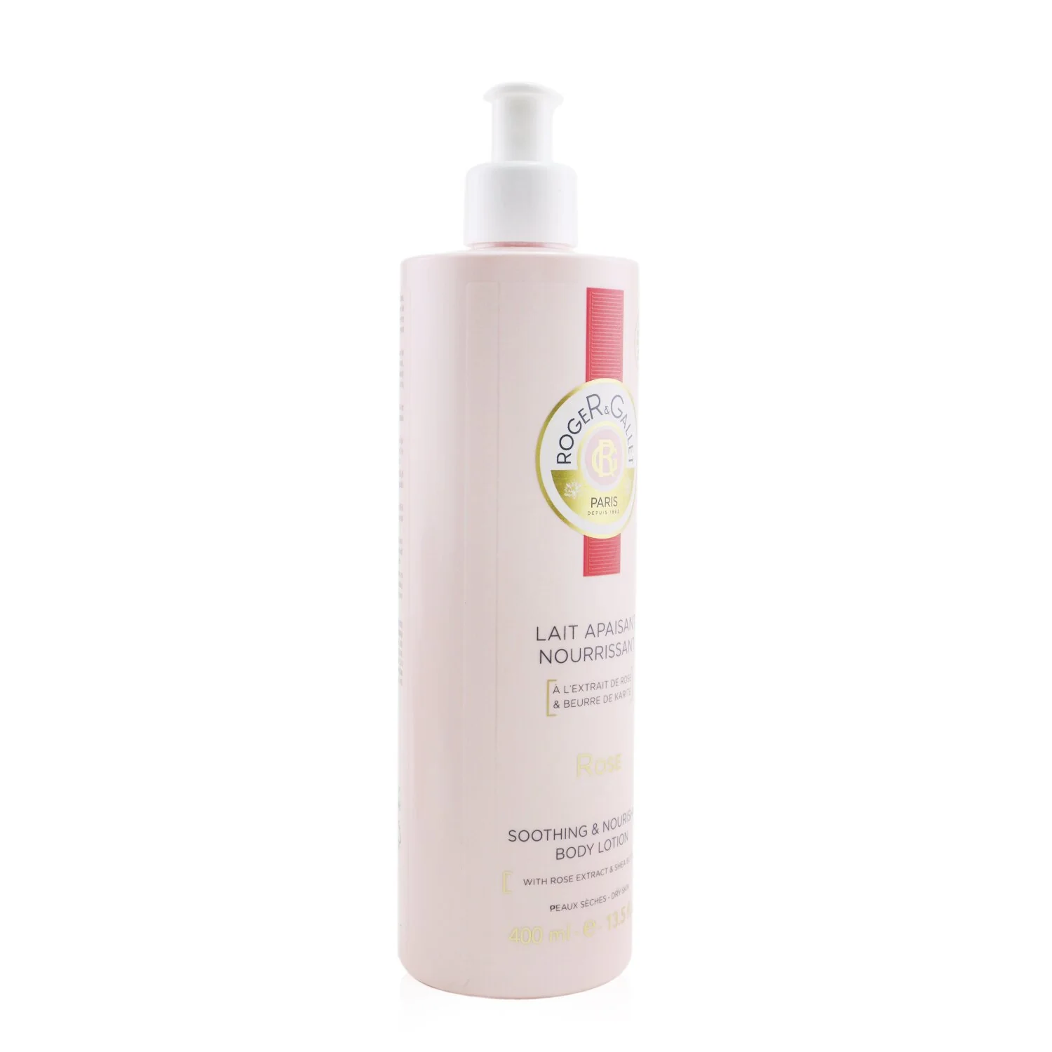 Roger & Gallet Rose Soothing & Nourishing Body Lotion  400ml/13.5oz - Olabens