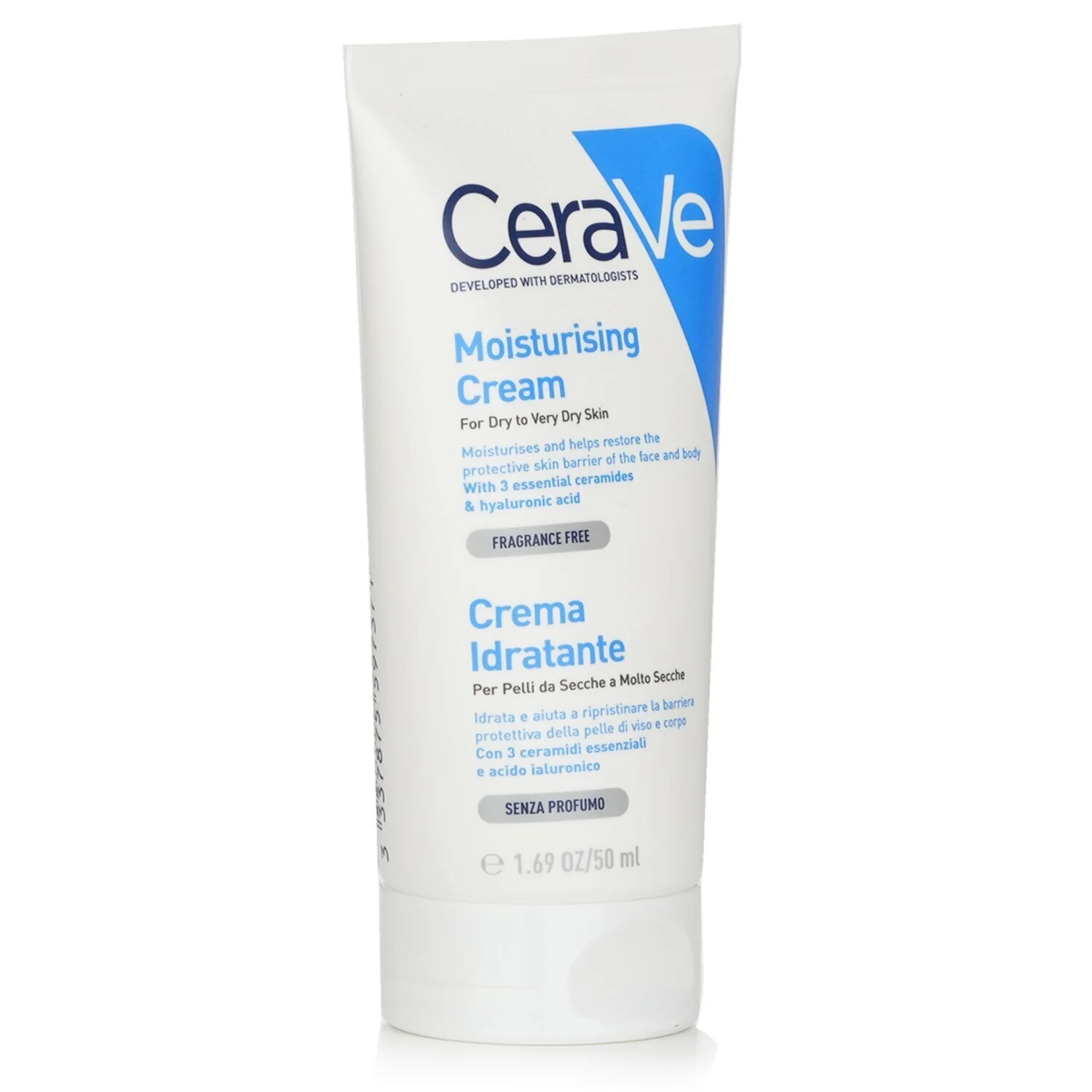 CeraVe Cerave Moisturising Cream For Dry to Very Dry Skin  50ml/1.69oz - Olabens