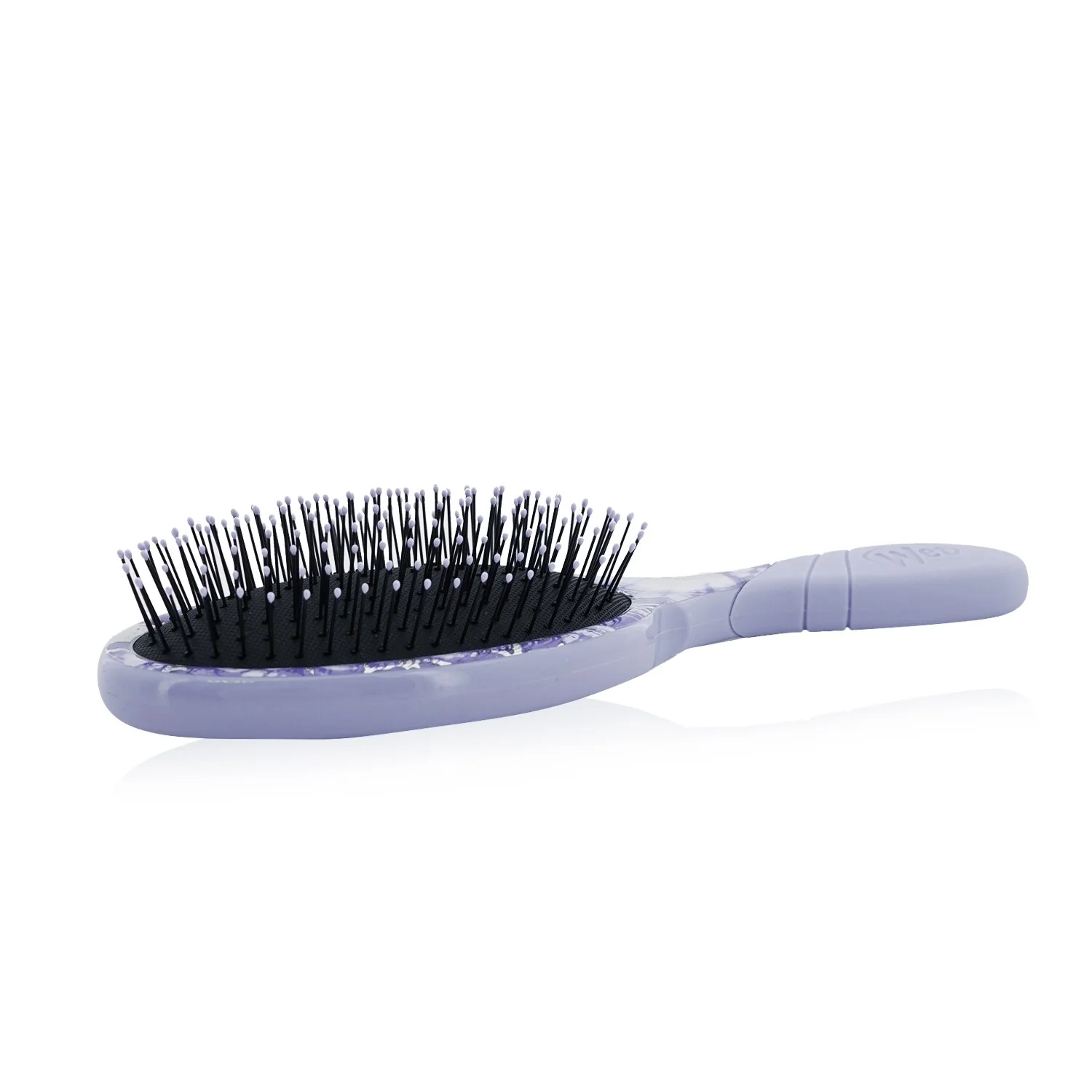 Wet Brush Pro Detangler Crackled Quartz - # Amethyst (Box Slightly Damaged)  1pc - Olabens