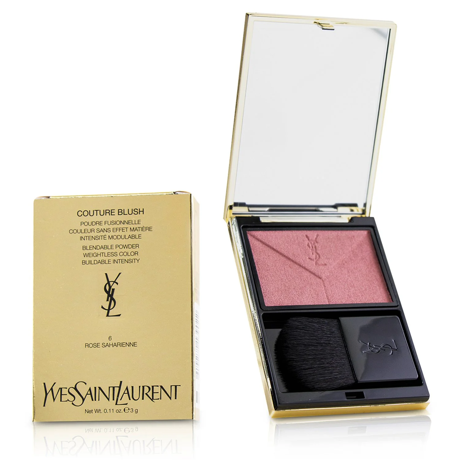 Yves Saint Laurent Couture Blush - # 6 Rose Saharienne  3g/0.11oz - Olabens