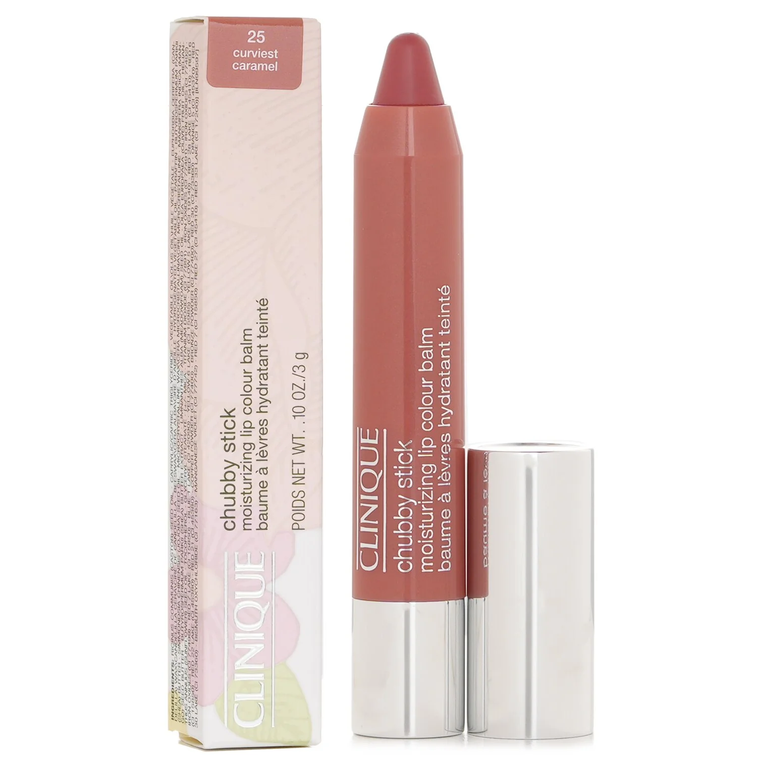 Clinique Chubby Stick Moisturizing Balm - # 25 Curviest Caramel  3g - Olabens