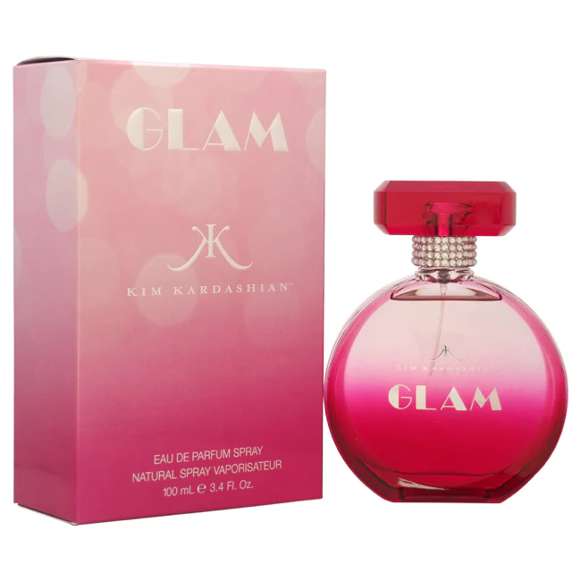 Kim Kardashian Kim Kardashian Glam by Kim Kardashian for Women - 3.4 oz EDP Spray - Olabens