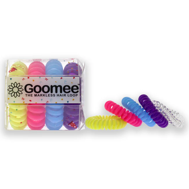 The Markless Hair Loop Set - Rebel by Goomee for Women - 4 Pc Hair Tie - Olabens