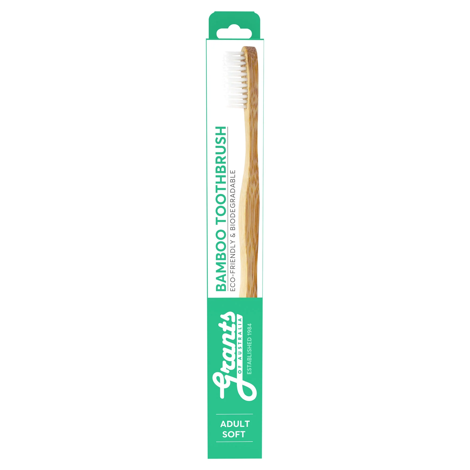 Grants Toothbrush Bamboo Adult Soft 1 Pack - Olabens