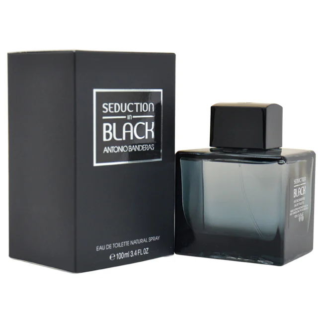 Black Seduction by Antonio Banderas for Men - 3.4 oz EDT Spray - Olabens