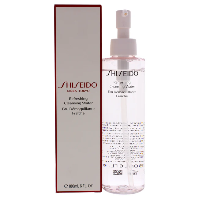 Shiseido Refreshing Cleansing Water by Shiseido for Women - 6 oz Cleanser - Olabens