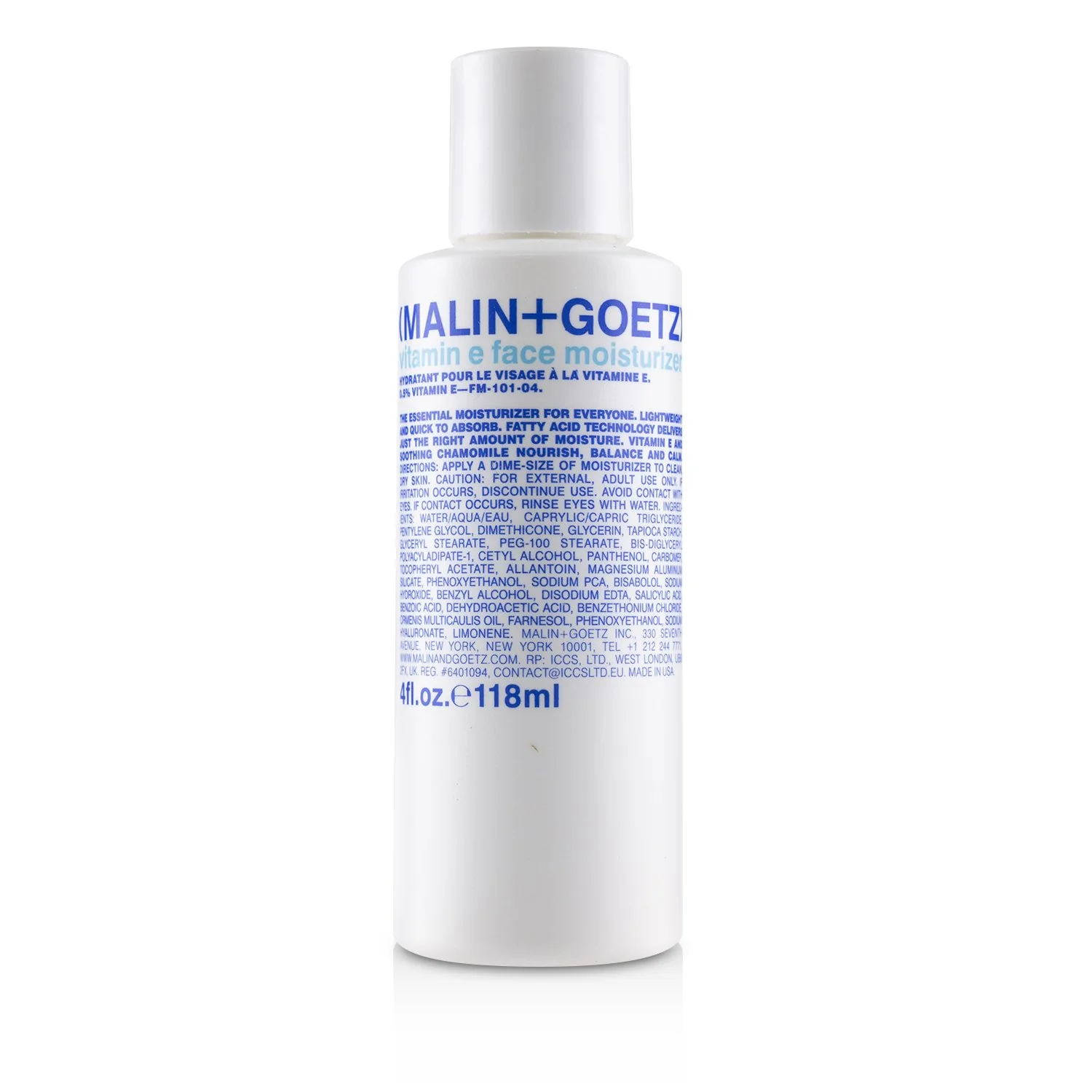 MALIN+GOETZ Vitamin E Face Moisturizer  118ml/4oz - Olabens