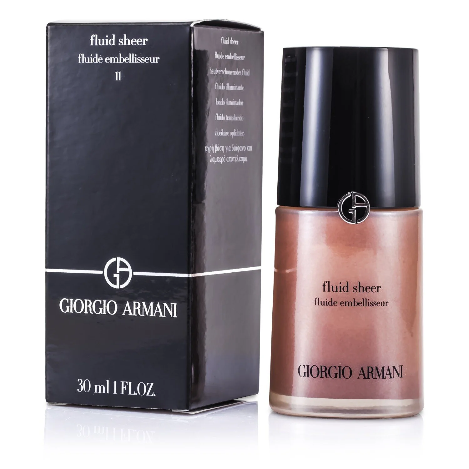 Giorgio Armani Fluid Sheer - # 11 Amber  30ml/1oz - Olabens