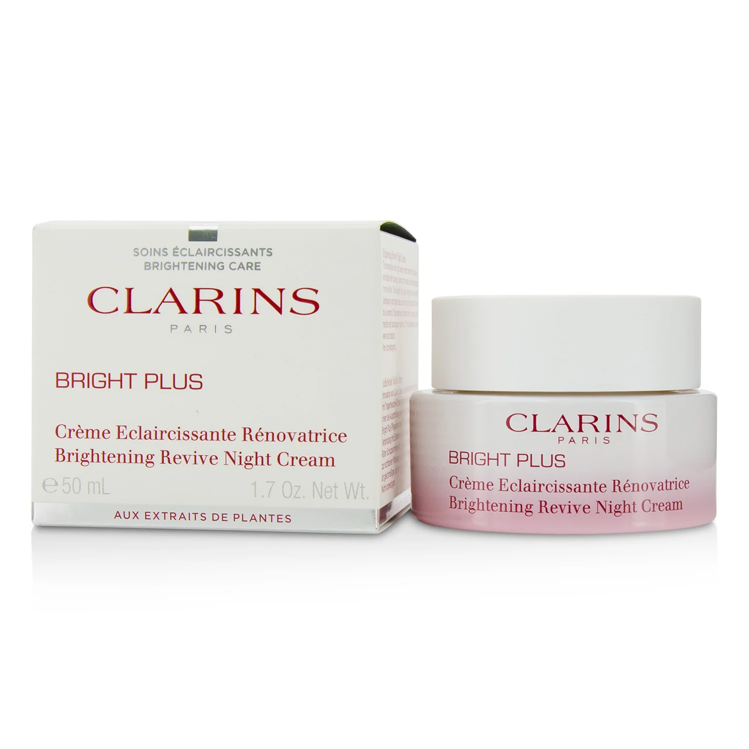 Clarins Bright Plus Brightening Revive Night Cream - Olabens