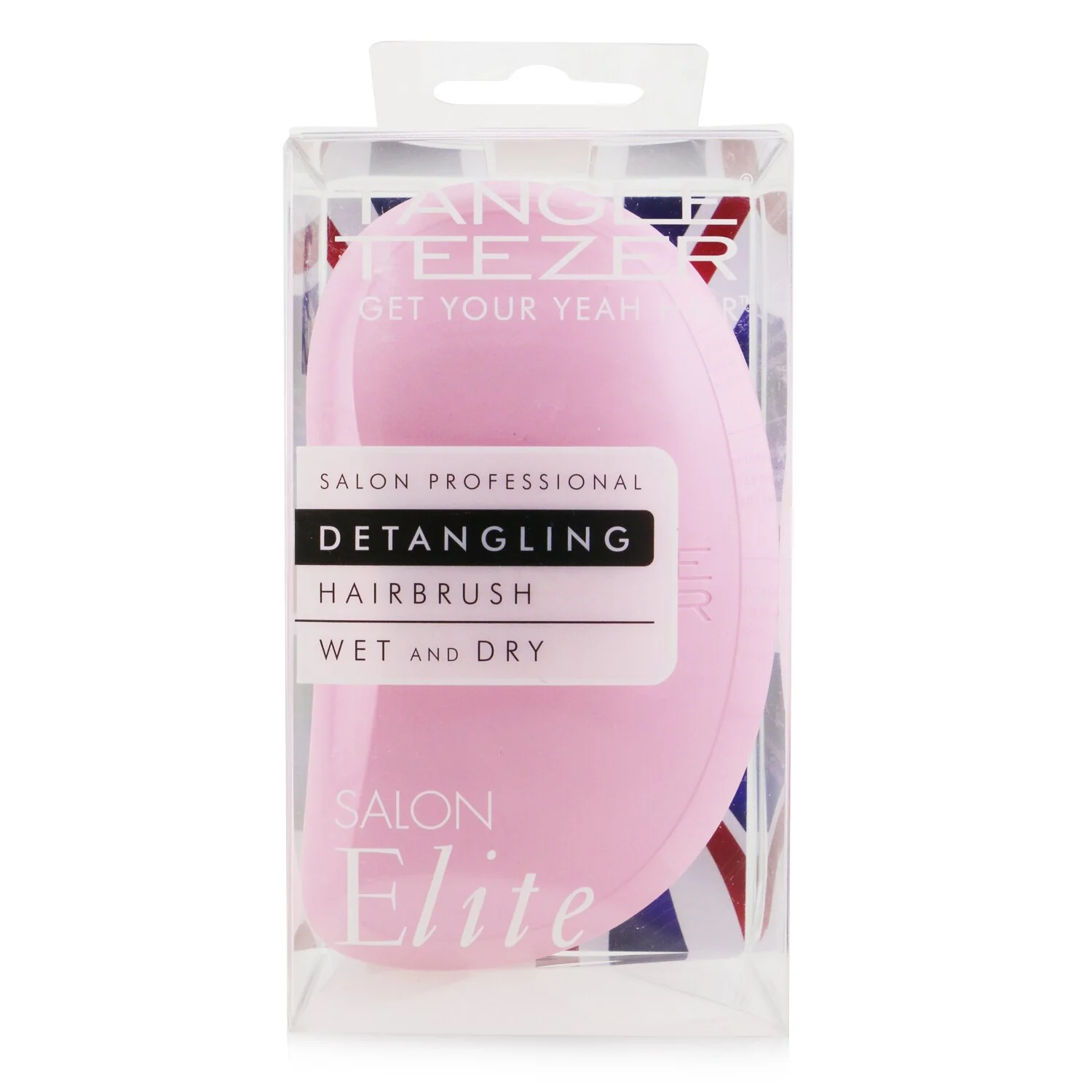 Tangle Teezer Salon Elite Professional Detangling Hair Brush - # Pink Smoothie  1pc - Olabens